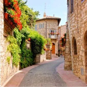 کاشی سه بعدی طرح منظره از خانه شیک