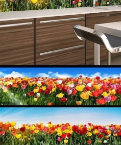کاشی سه بعدی بین کابینتی