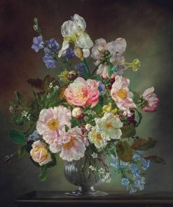 کاشی سه بعدی طرح گل