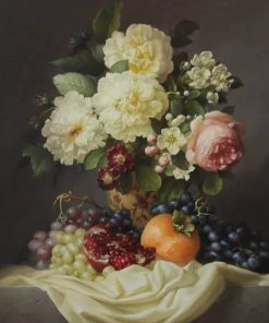 کاشی سه بعدی نقاشی گل