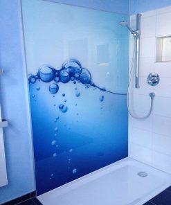 مدل کار شده کاشی سه بعدی در حمام
