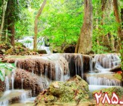 کاشی سه بعدی طرح طبیعت از خانه شیک