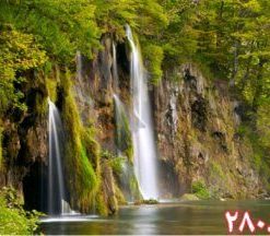کاشی سه بعدی طرح آبشار از خانه شیک