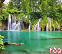 کاشی سه بعدی طرح آبشار از خانه شیک