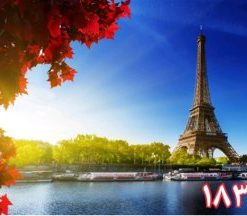کاشی سه بعدی طرح برج ایفل از خانه شیک
