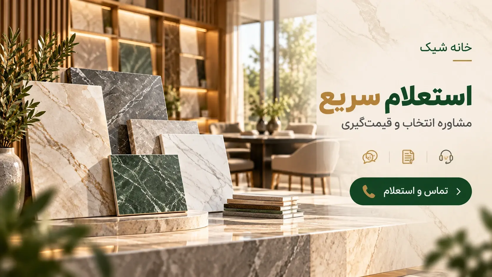 مشاوره و استعلام محصولات خانه‌شیک