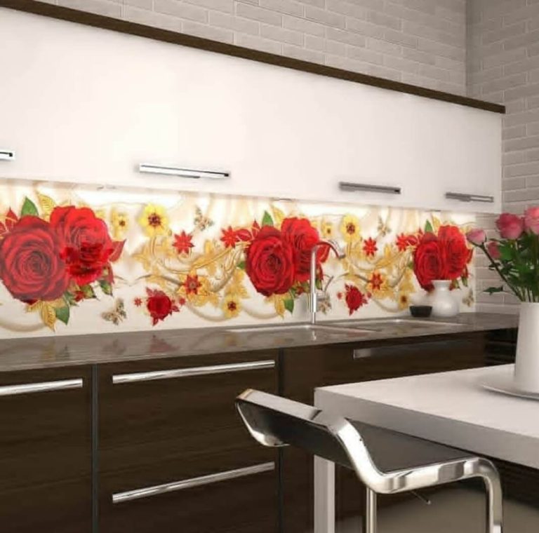 کاشی سه بعدی بین کابینتی