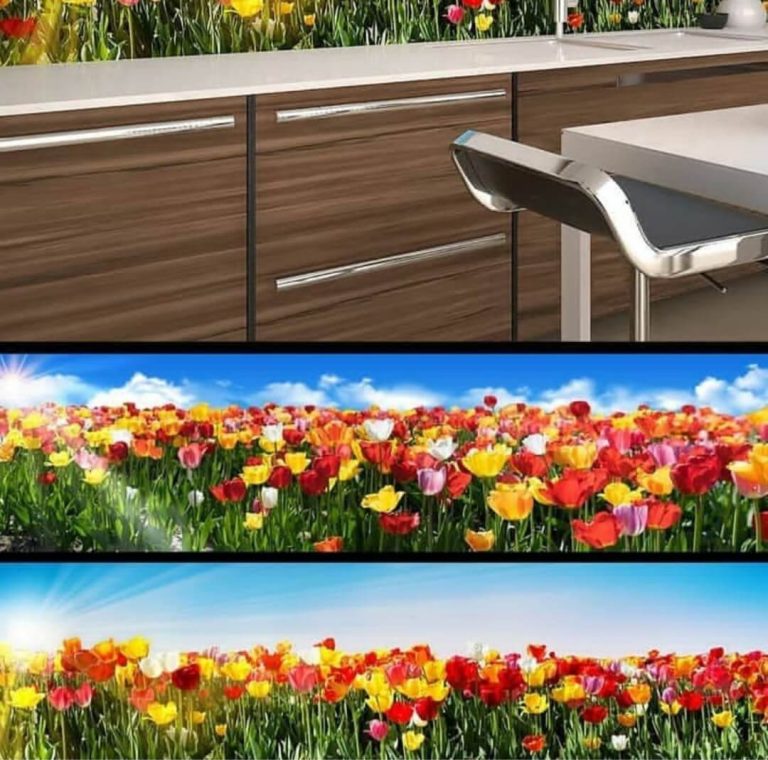 کاشی سه بعدی بین کابینتی