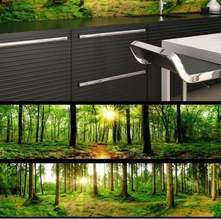کاشی سه بعدی بین کابینتی