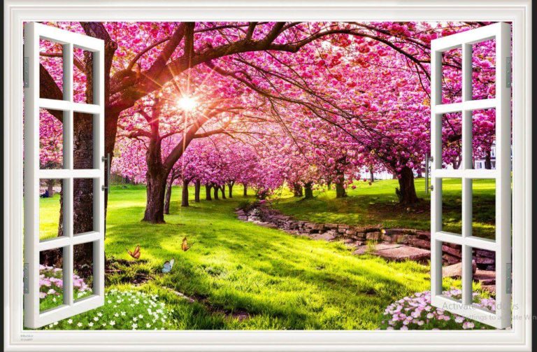 کاشی سه بعدی طرح منظره کد G116497 ابعاد 180*120