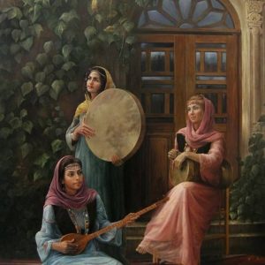 کاشی سه بعدی نقاشی افراد مشهور جهان