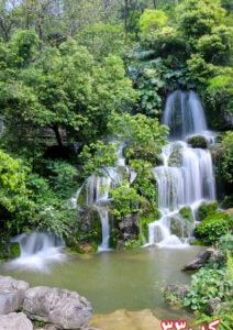 کاشی سه بعدی طرح آبشار از خانه شیک