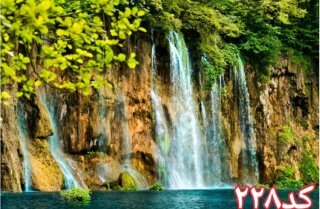 کاشی سه بعدی طرح آبشار از خانه شیک