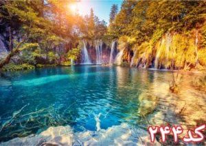 کاشی سه بعدی طرح آبشار از خانه شیک